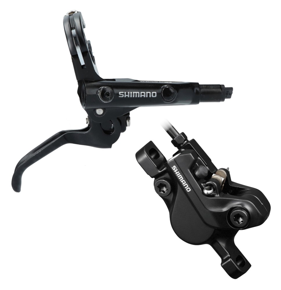 Galiniai diskiniai stabdžiai Shimano BL-MT501 + BR-MT500 // I-Spec II, J-Kit