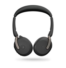 Jabra Evolve2 65 Flex MS Stereo Link380c Belaidės ausinės, Bluetooth, USB-C, Juoda